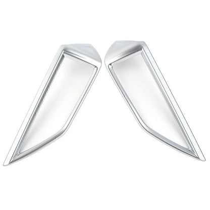 Matte Silver Front Middle Air Vent Covers for Subaru Forester (2019-2022)