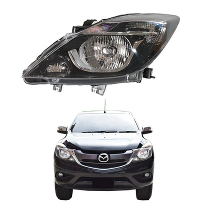 Left Sport Black Headlight for Mazda BT-50 UP UR (2012-2019)