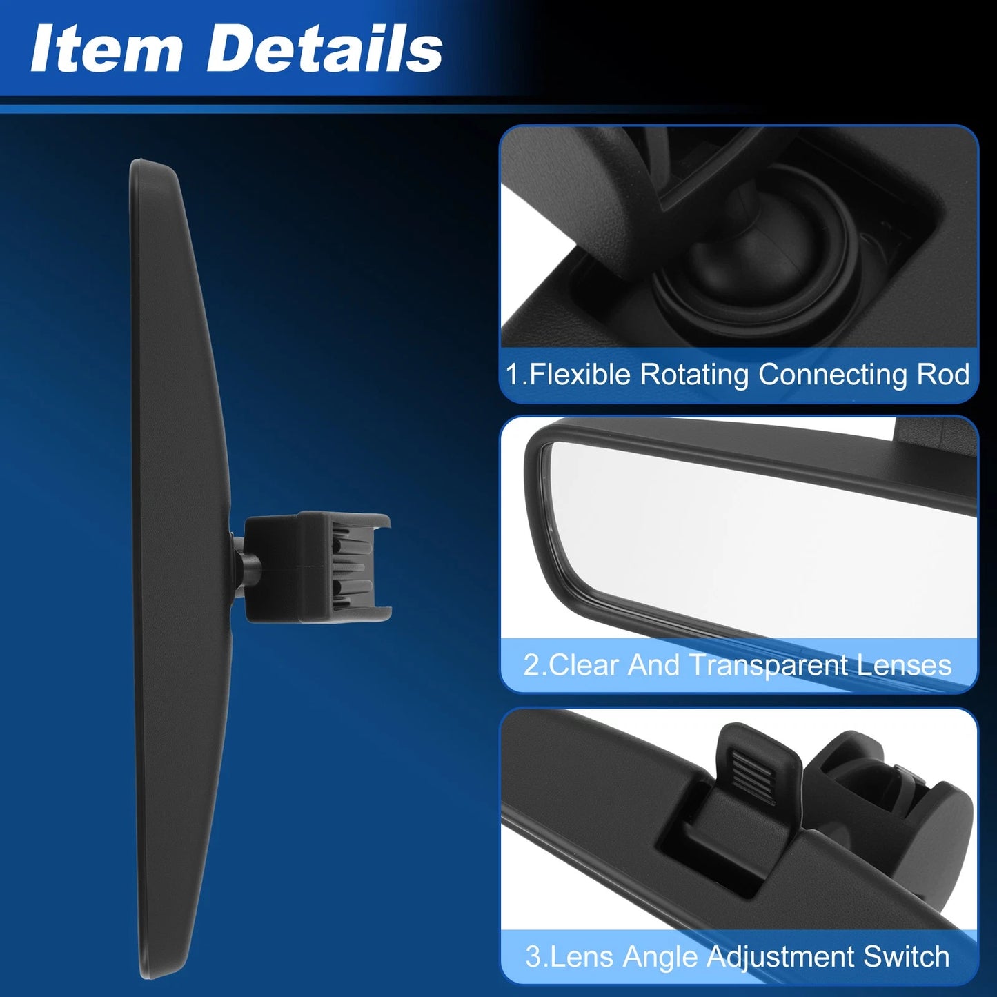 Interior Rearview Mirror for Mercedes-Benz Sprinter Vito 2500 3500 (9018100017)