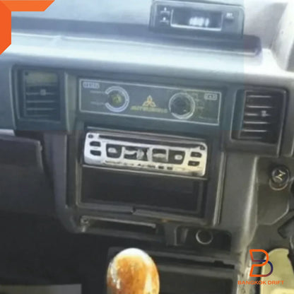 Grey Radio Dashboard Panel Air Vent Trim for Mitsubishi Triton (86-96)