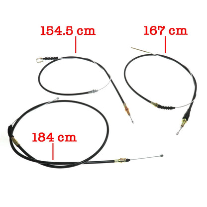 Hand Brake Cable Set for Datsun 620 UTE Pickup Truck (1972–1979)