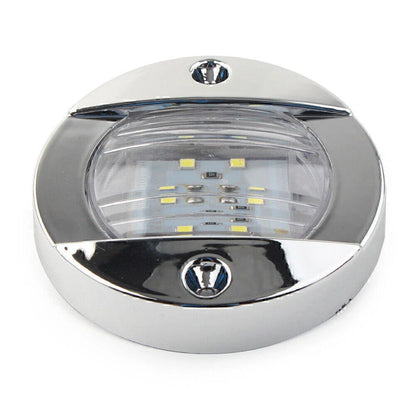 12V LED Round Side Marker Lights for Truck Trailer RV Boat