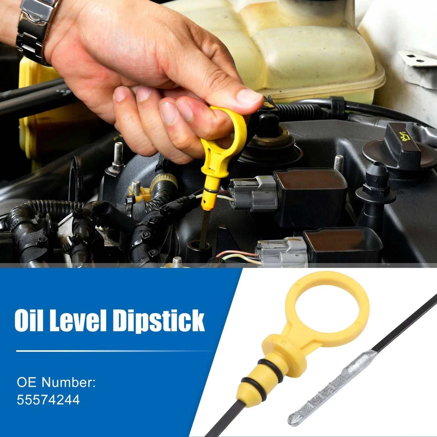Engine Oil Level Indicator Dipstick for Chevrolet Cruze (2011-2019)