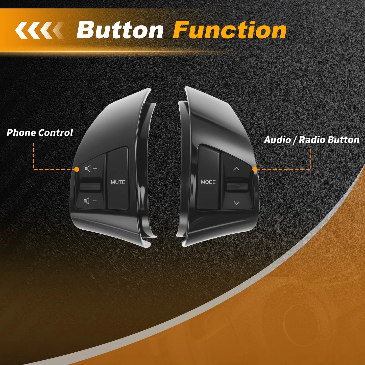 Steering Wheel Button Set for Hyundai Elantra (2008–2016) No. 967000Q500