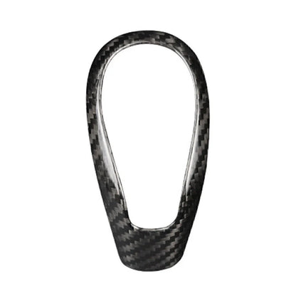 Carbon Fiber Gear Shift Knob Cover for Volvo S60 V60 XC60 V40 (2011-2023)