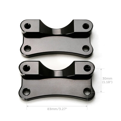 21" Wheel Front Fender Spacer Risers for Harley Touring Baggers (2014-2023)