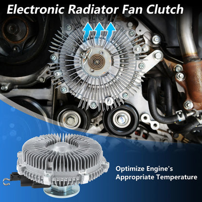 Engine Cooling Fan Clutch for Infiniti QX56 QX80, Nissan Armada NV2500 NV3500