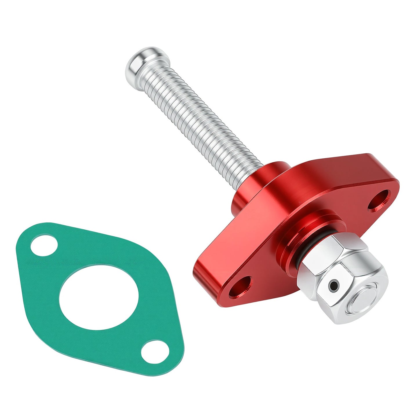 CNC Manual Cam Chain Tensioner & Gasket for Suzuki Quadsport LTZ400 (2003–2014)