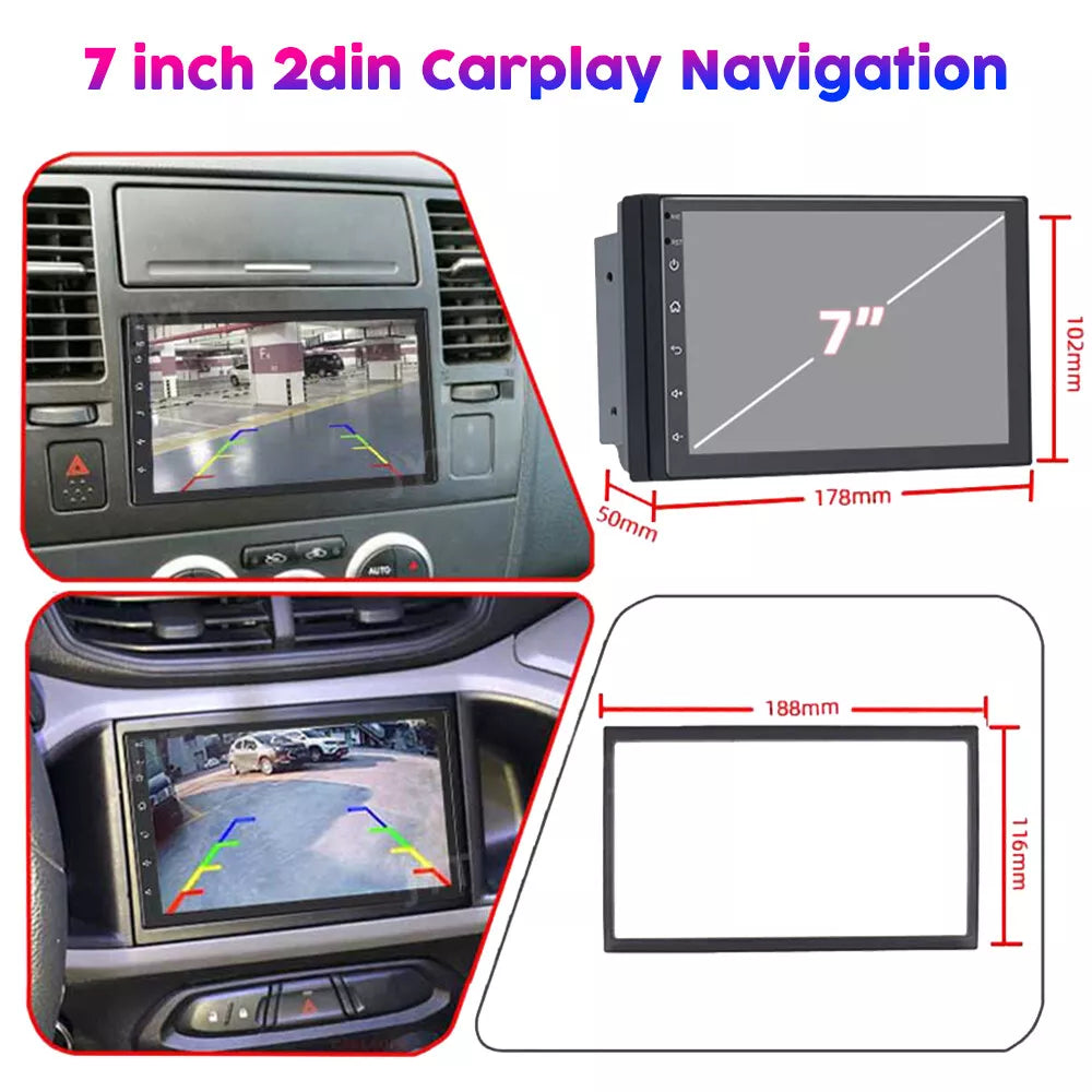 7" Apple Carplay Android Auto Car Radio for Toyota Land Cruiser (1999-2002)