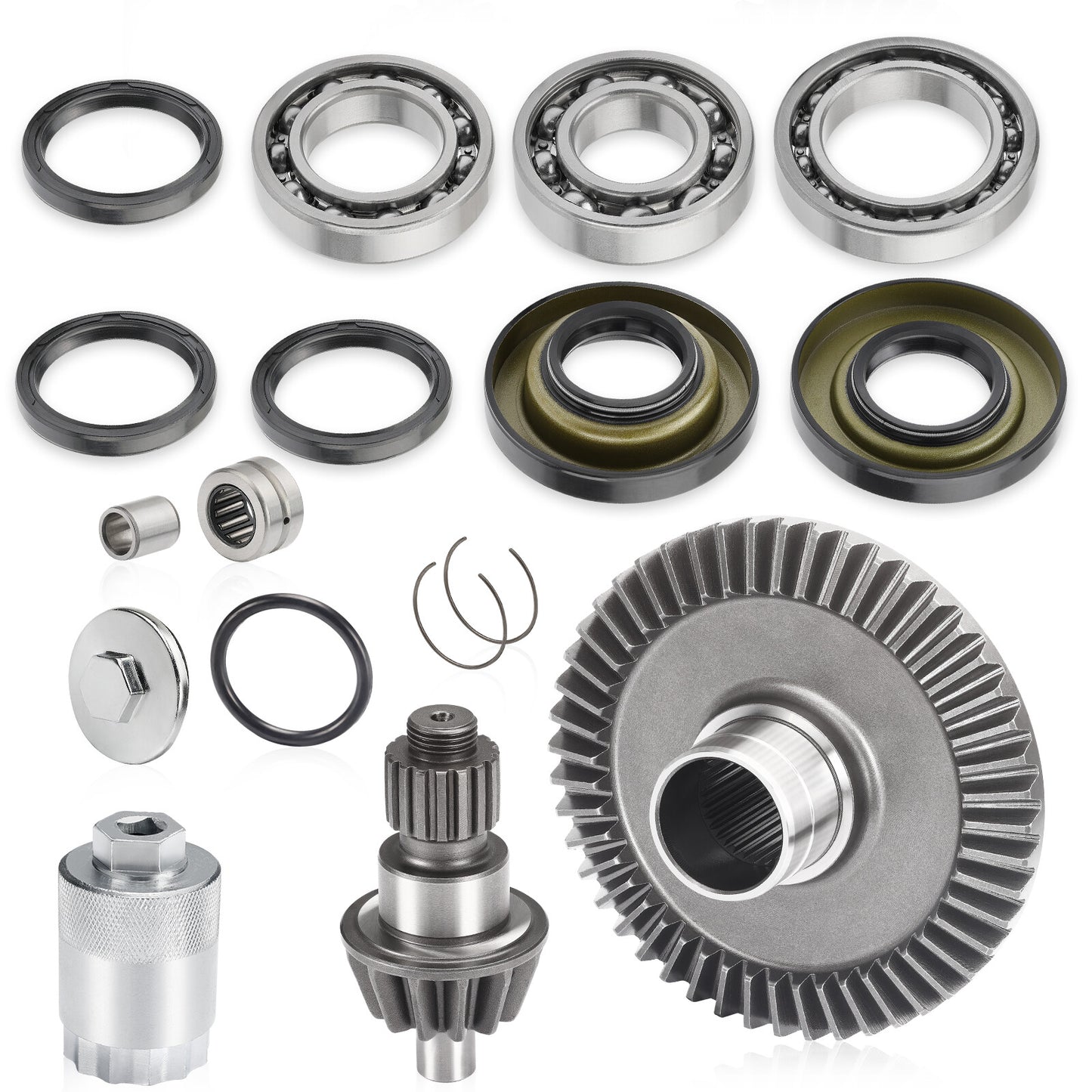 Rear Differential Ring Pinion Gear Bearings for Honda Recon 250 (2002–2014)