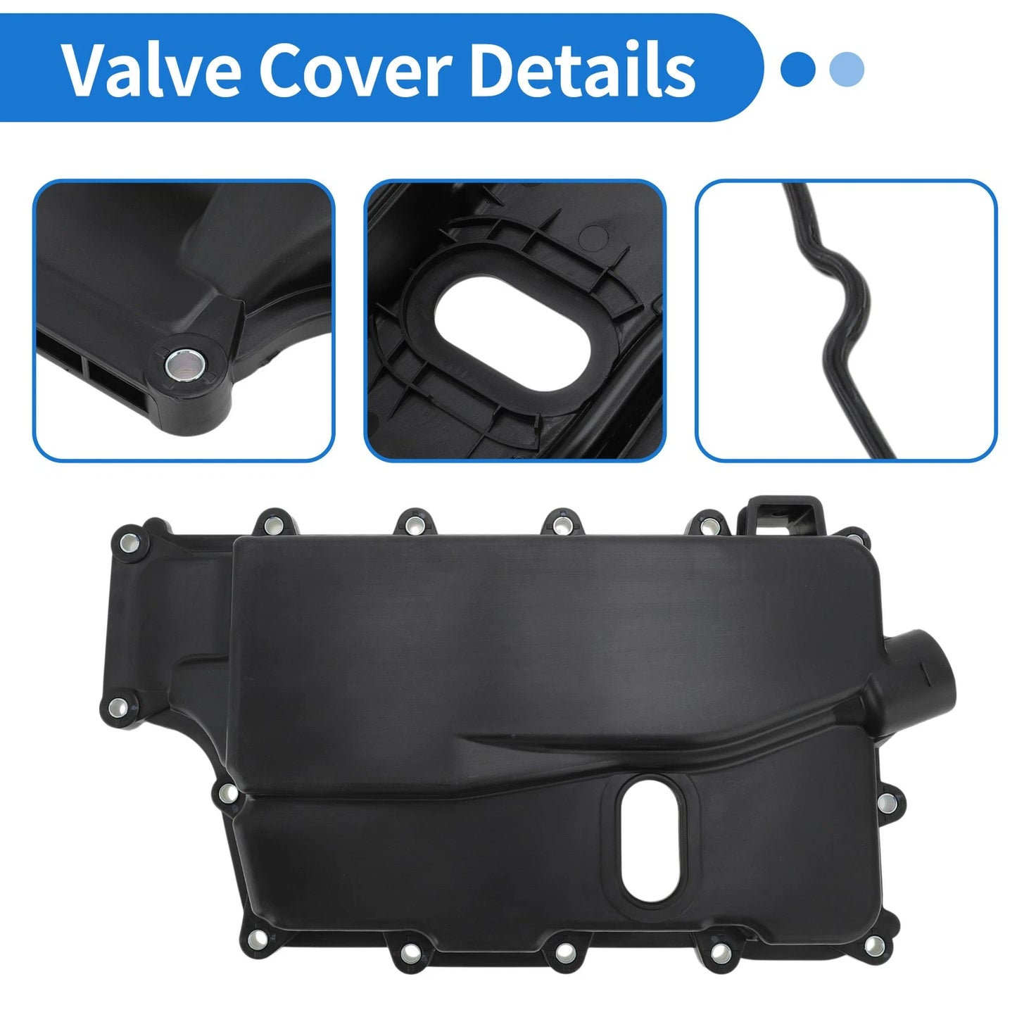 Engine Valve Cover for Ford Edge (2007–2019) Lincoln MKS MKT MKX MKZ 8A8Z-7G004-A
