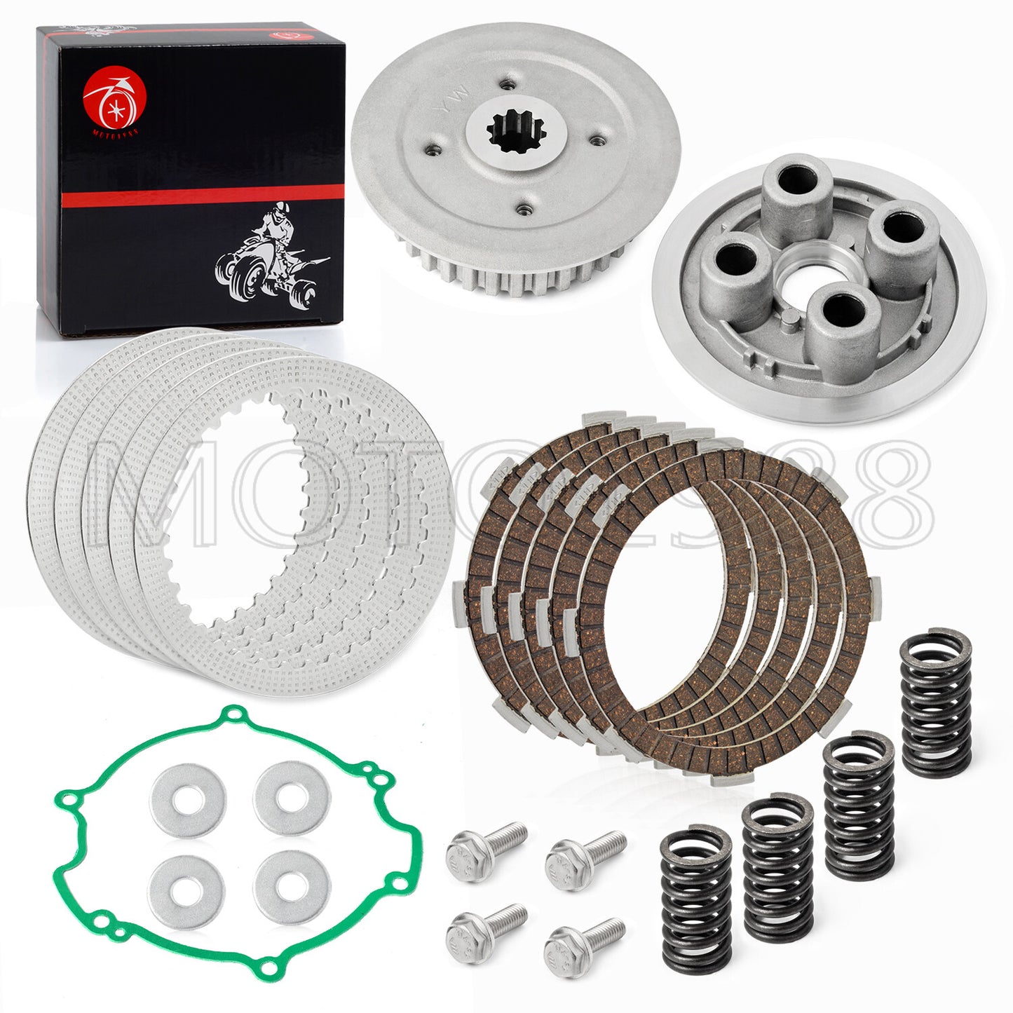 Clutch Kit for Kawasaki KX 80 85 100 (1980–2023)