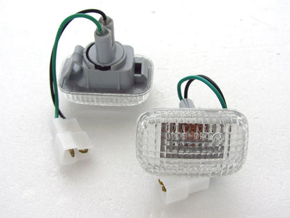 Clear Side Fender Turn Signal Lights for Isuzu TF TFR Holden Rodeo (1997-1998)