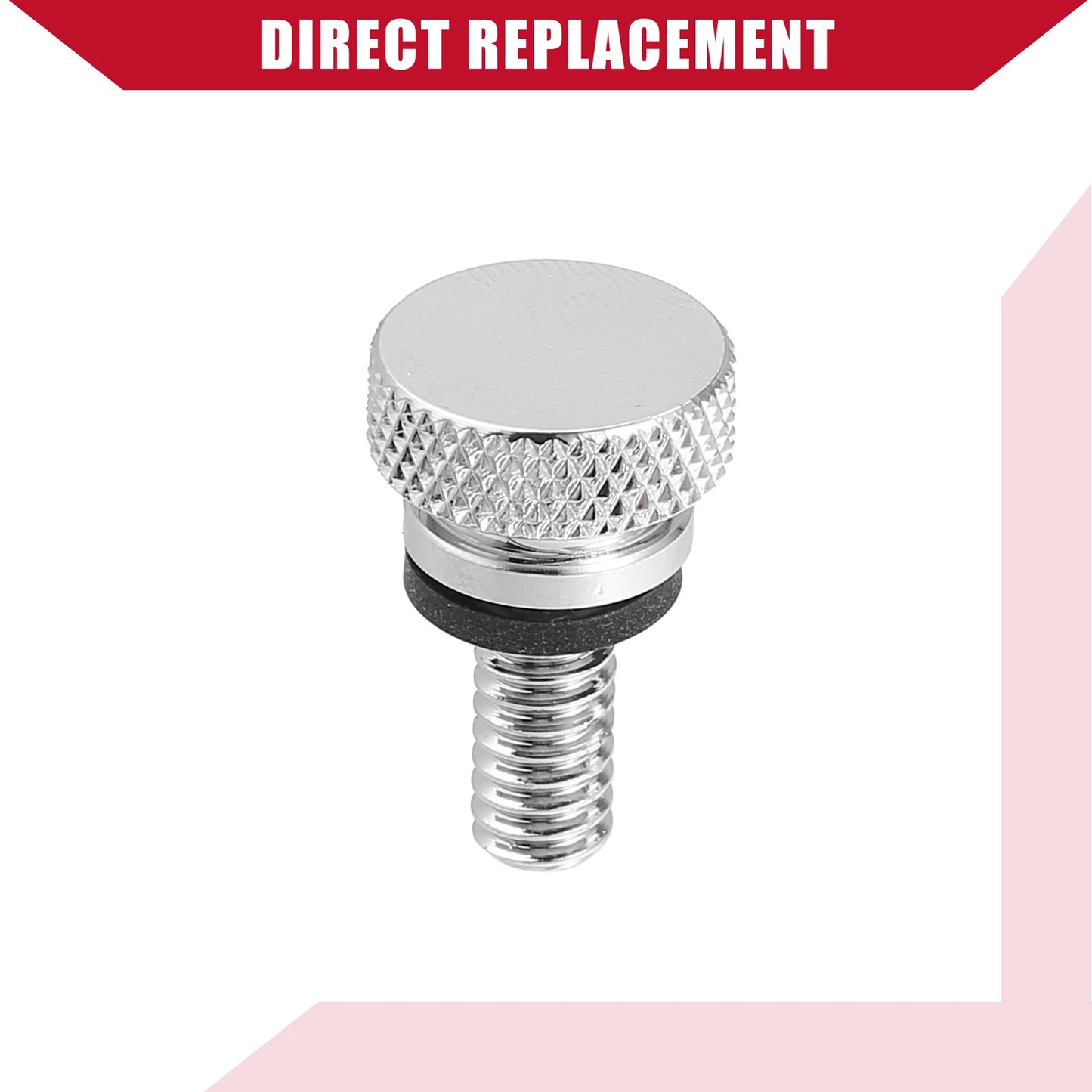Motorcycle Seat Bolt Screw with Nut Set for Harley Davidson Dyna