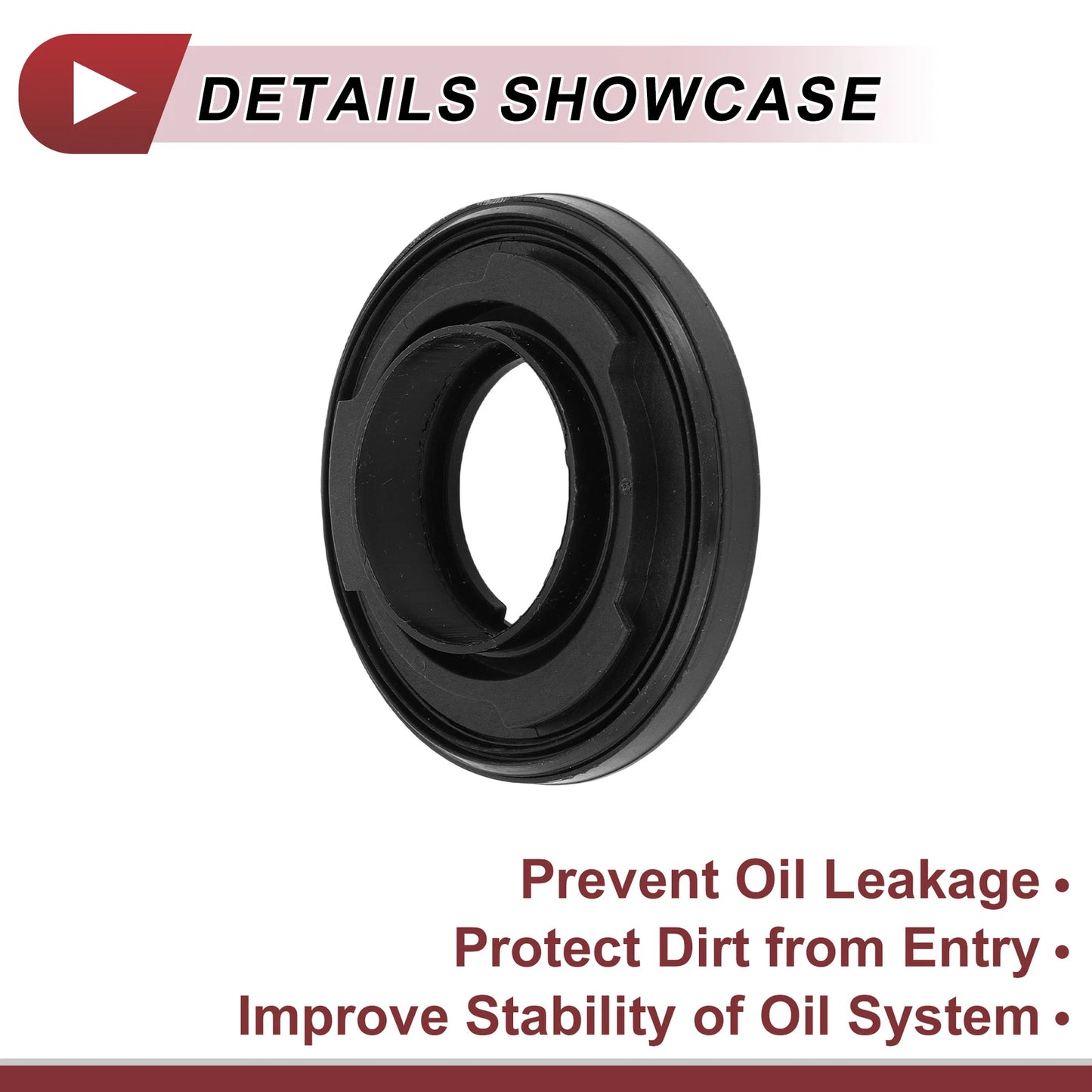 1 Pc Crankshaft Oil Seal with Flange for Peugeot Boxer (2006–2024) No.3S7Q6700AA