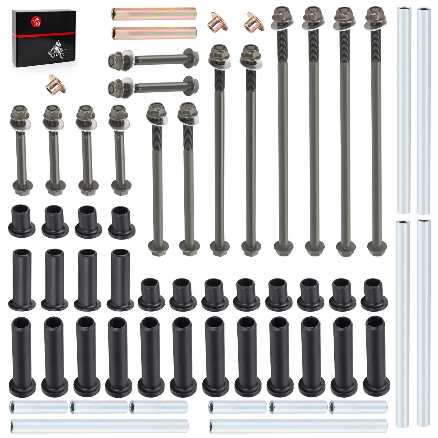 A-Arm Bushing Bolt Kit for Polaris RZR S 800 (2009–2014)