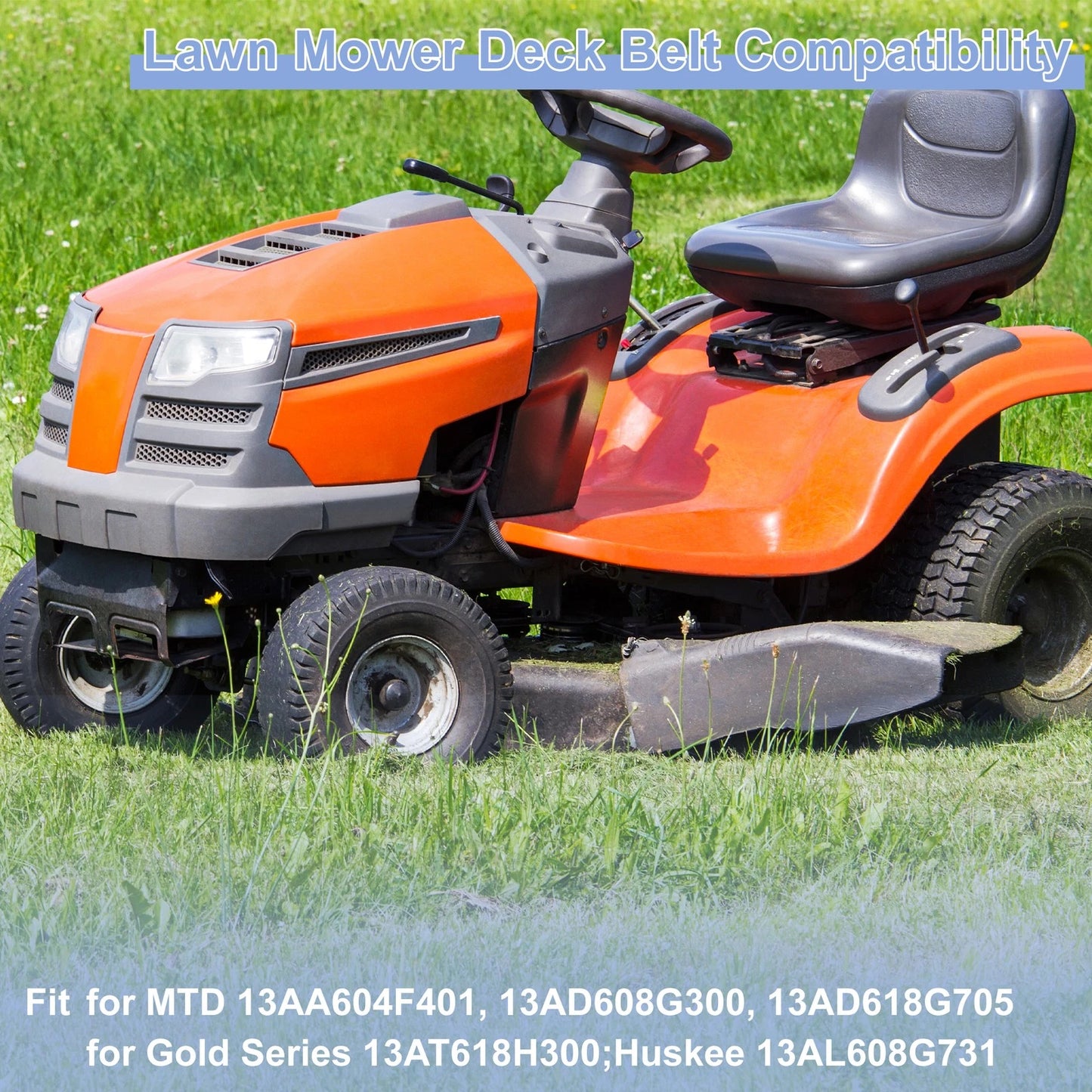 Lawn Mower Deck Belt for MTD 13AA604F401 (No.M72031)