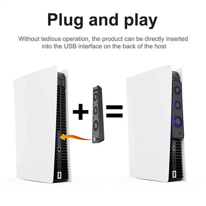 Cooling Fan for PS5 PlayStation 5 Console Accessories