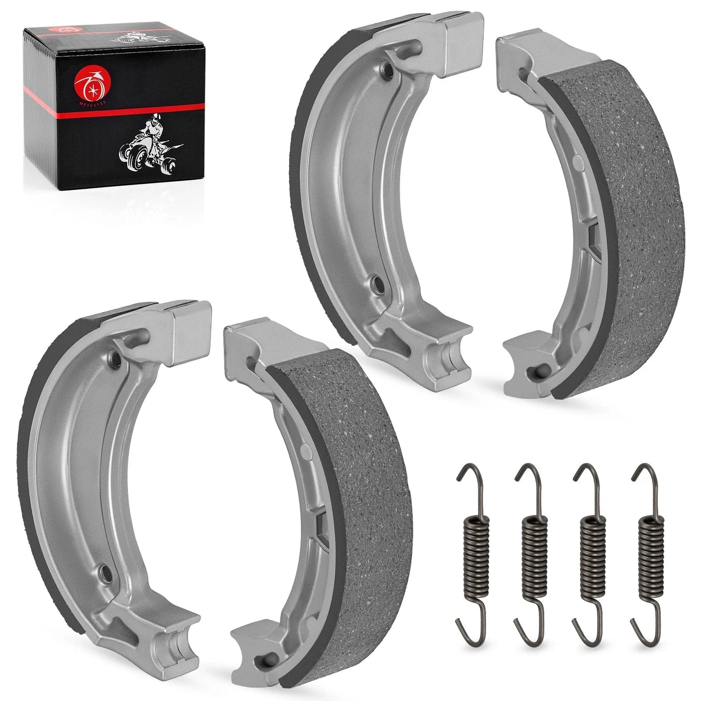 2 x Rear Brake Shoes for Yamaha Trailway 200 TW200 Serow 225 PW80 (1985–2002)