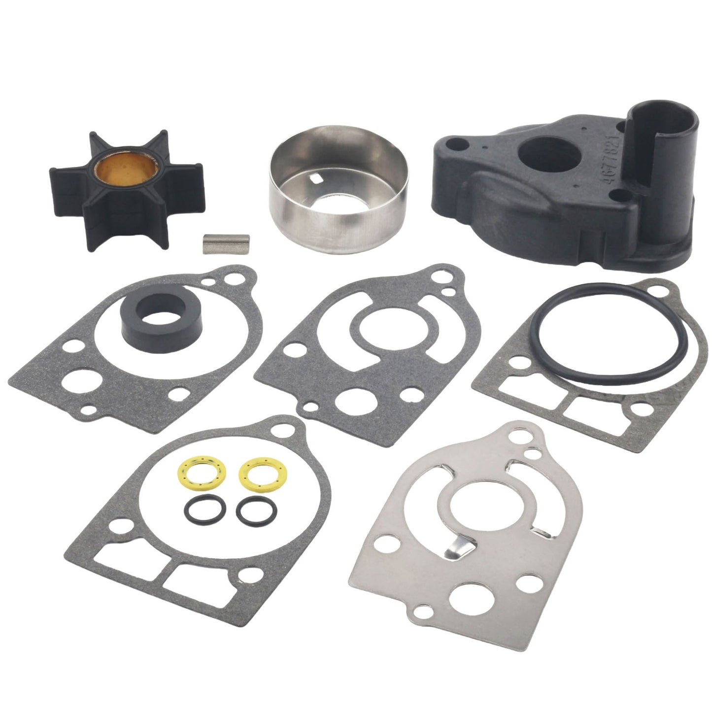 Outboard Water Pump Impeller Kit for Mercury 30-70 HP (Various Years)
