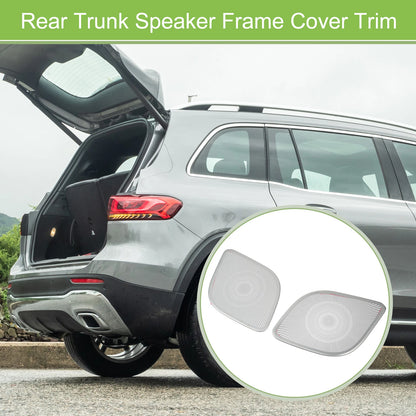 2X Rear Trunk Speaker Frame Cover Trim for Mercedes Benz GLB (2020)