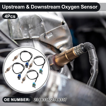 Set of 4 Upstream Downstream Oxygen Sensors for Chevrolet Avalanche 1500 (No. 2344336)