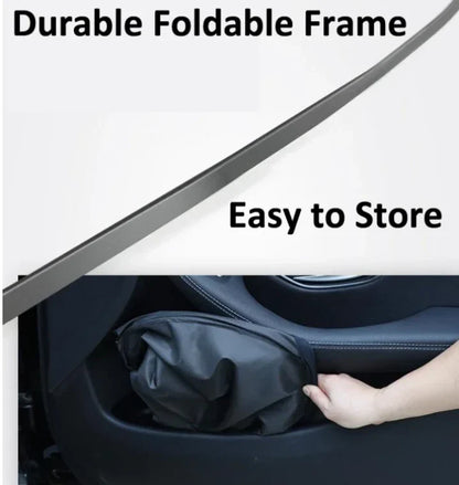 Front Windshield Anti-UV Sun Visor Screen Protector Sunshade for Tesla