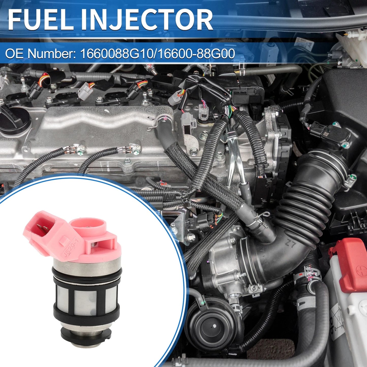 Fuel Injector No. 1660088G10 for Nissan Pathfinder (1990–1995)