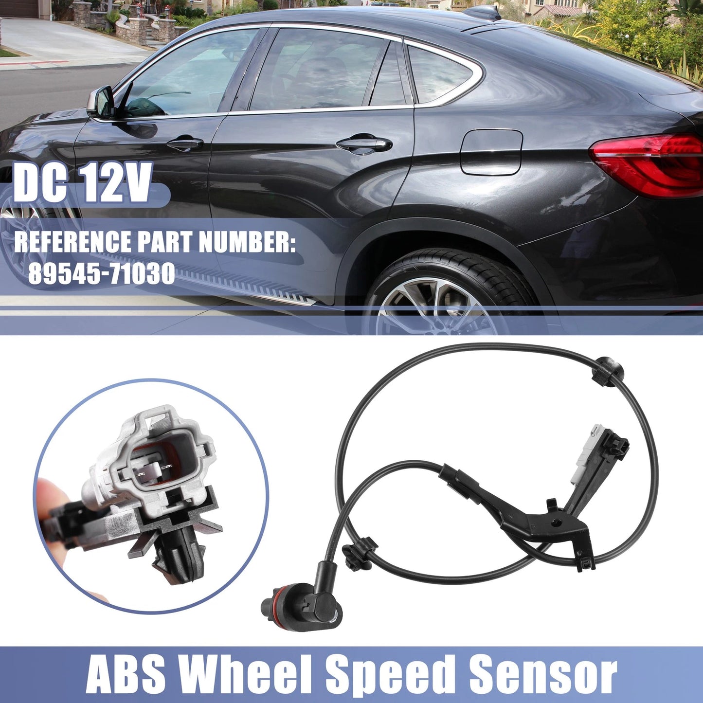 ABS Wheel Speed Sensor Rear Right 89545-71030 for Toyota Hilux (2004–2014)