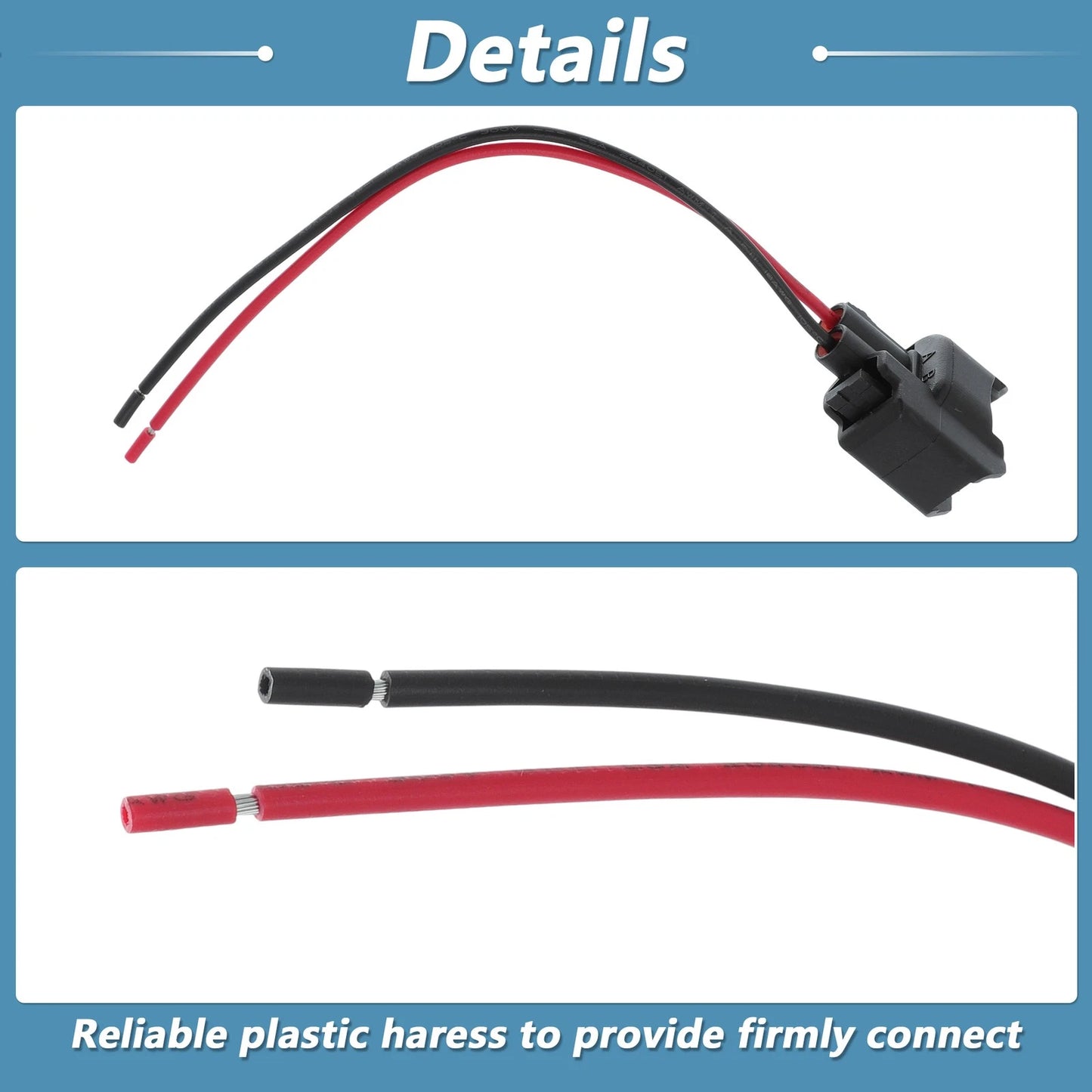 ABS Wheel Speed Sensor Connector for Dodge (88861094/52125003AB)