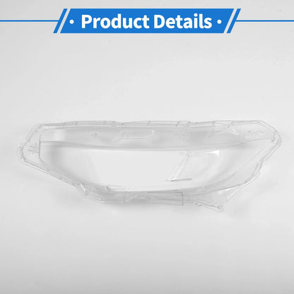 Car Front Right Headlight Lens Cover for Honda Civic (2016-2018)