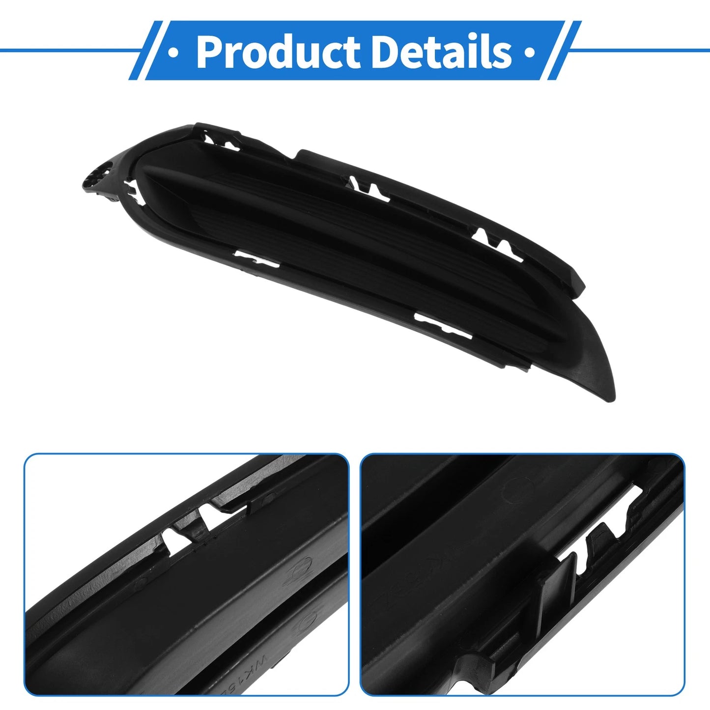 Front Left Fog Light Grill No. 71106T7WA00 for Honda HR-V (2016–2018)