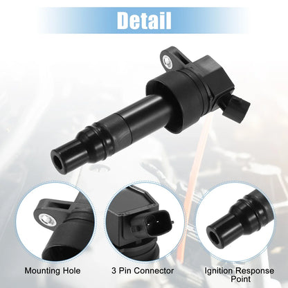 4 x Ignition Coil Pack for Hyundai Veloster 1.6L (2012-2017)