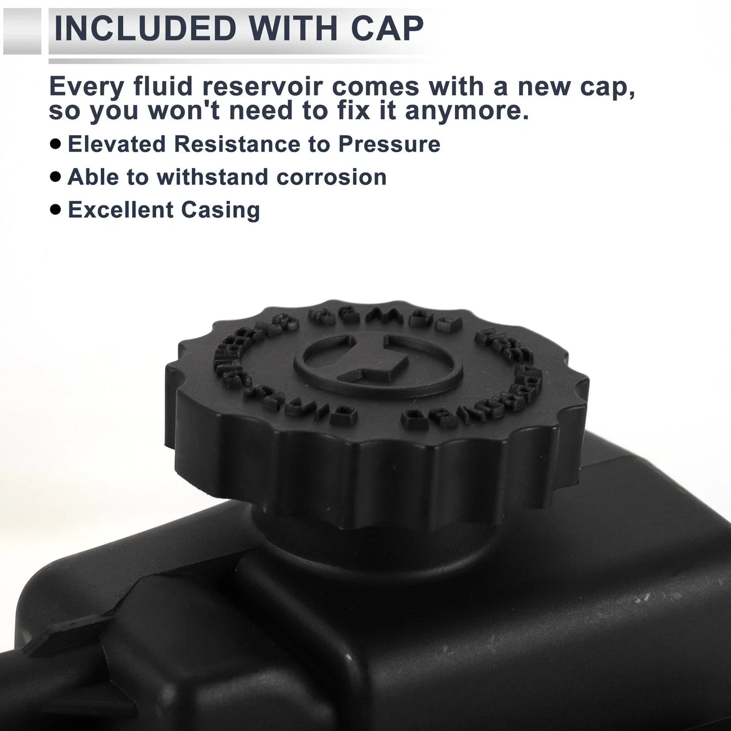 Power Steering Reservoir for Dodge Neon 2000-2005 1 x Black