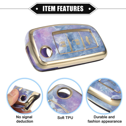 3 Button Smart Key Fob Case Cover for Nissan Rogue Frontier (2014–2023)