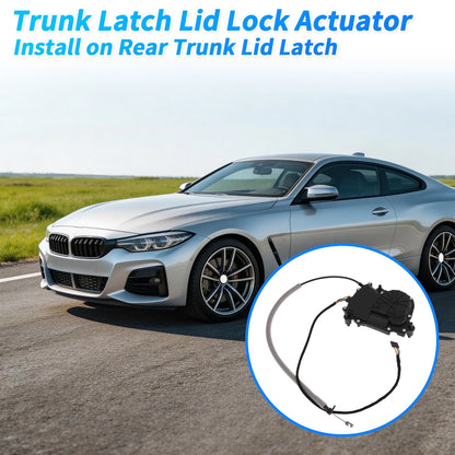 Rear Trunk Latch Lock Actuator for BMW 430i (2022–2024) 6 Pins 51247430626