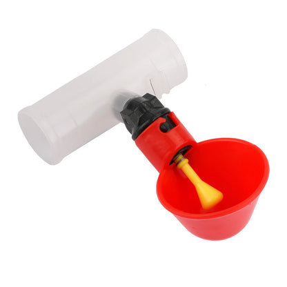 Set of 4 Automatic Water Drinker Cups for Poultry