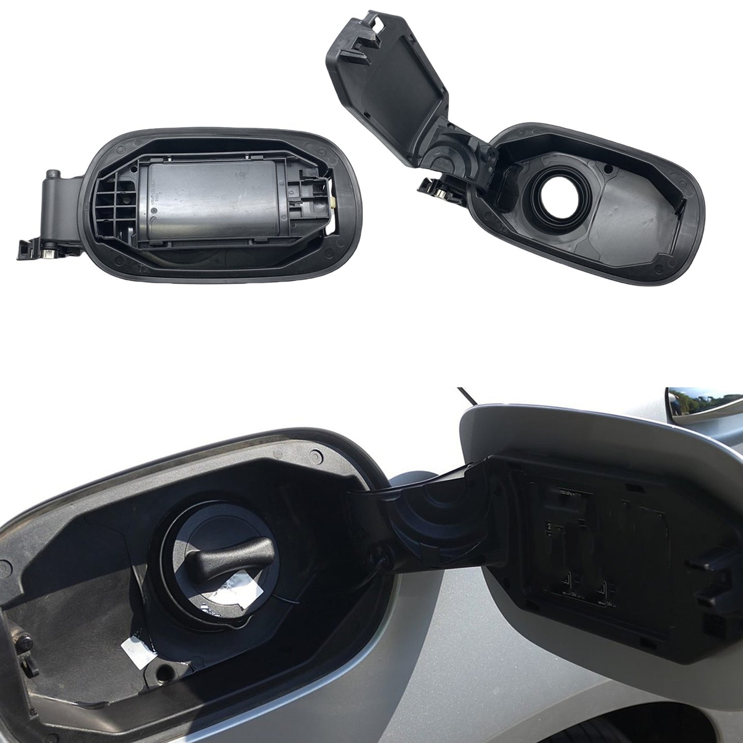 Fuel Filler Door Bracket with Cap Kit for Benz W205 C300 C400 (2015–2019)