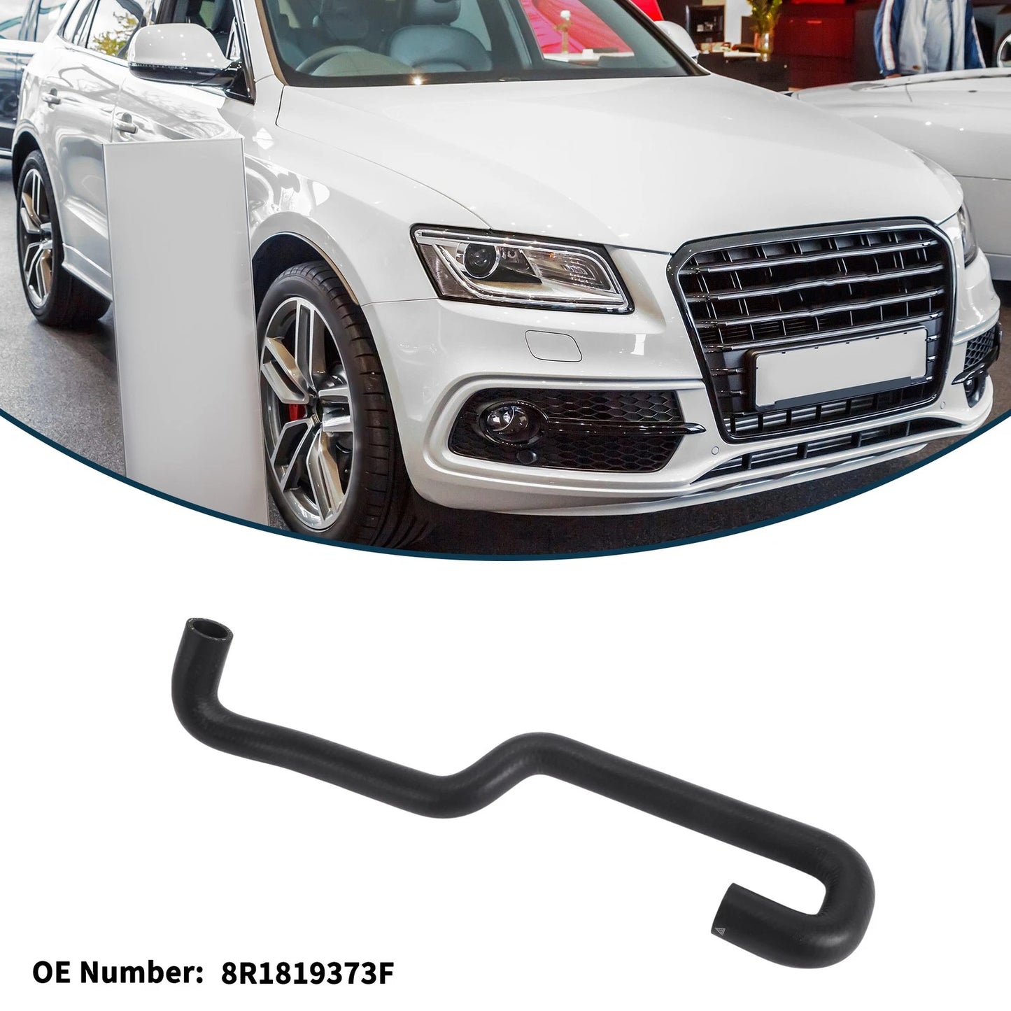 Radiator Hose No. 8R1819373F for Audi Q5 2.0L (2010–2019) Cooling Tube