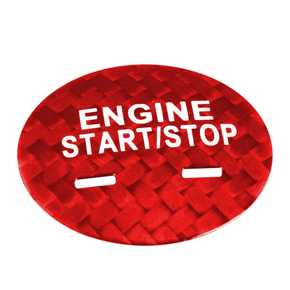 Red Engine Start Stop Button Trim for Cadillac XTS XT5 CT6 SRX CTS (2013-2020)