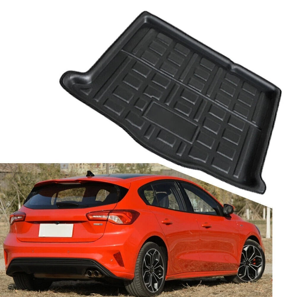 Rear Trunk Floor Carpet Liner Pad for Ford Focus MK4 (2018–2023)