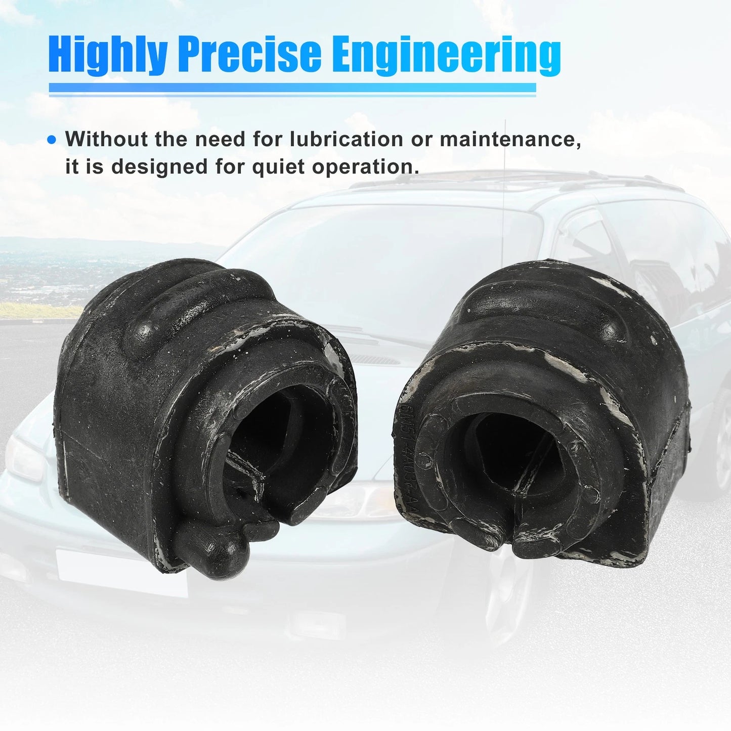 2X Suspension Stabilizer Bar Bushings No. 1345913 for Ford Focus (2006–2015)