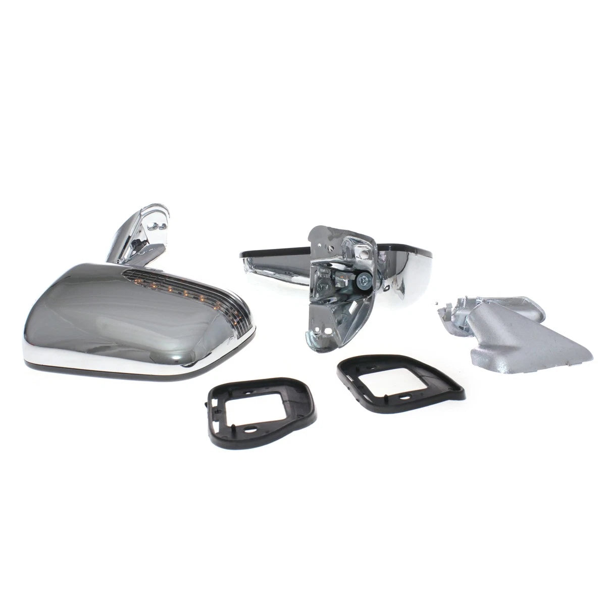 Chrome Door Mirrors for Toyota Hilux Pickup (1988–1997) LED