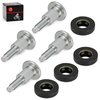 Set of 4 Isolator Valve Covers & Bolts for Polaris Ranger 570 900 1000 (2015–2023)