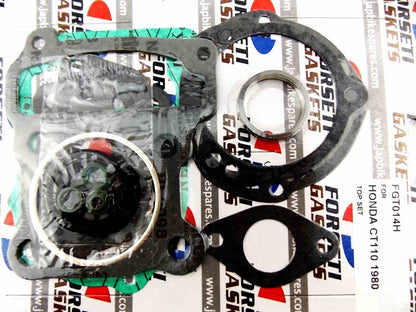 Top End Engine Gasket Set for Honda CT110 (1980–Present)