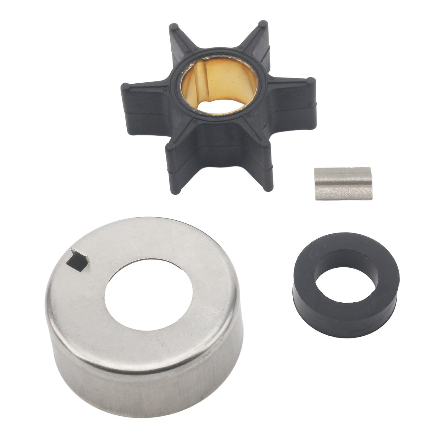 Water Pump Impeller Kit for Mercury Mariner Outboard (35-70 HP, 2-Stroke)