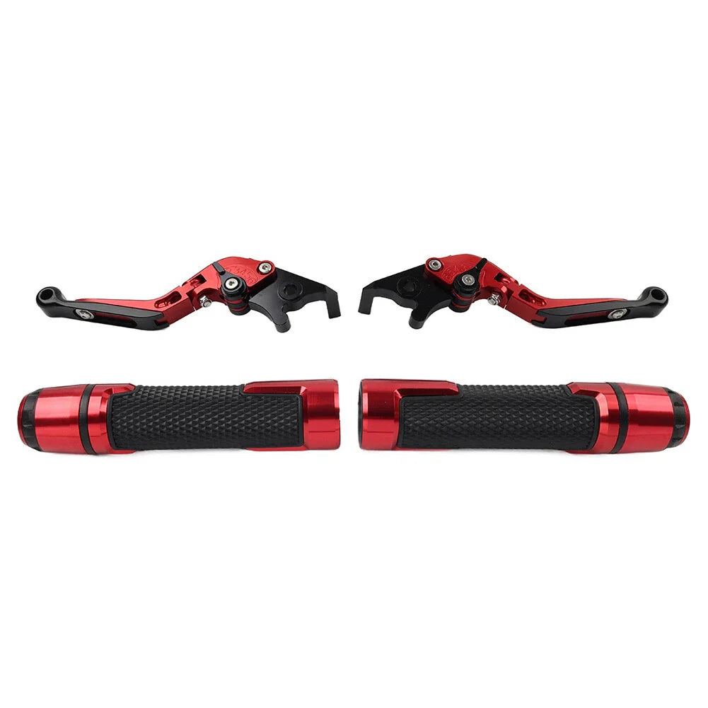 Folding Extendable Brake Clutch Levers Grip Set for Ducati Monster (2008-2016)