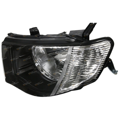 Clear Headlights Pair LH+RH Mitsubishi Triton MN Series (2009 - 2015)