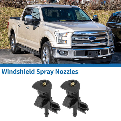 2Pcs Front Windshield Washer Nozzles AR3Z17603A for Ford Explorer (2011–2018)