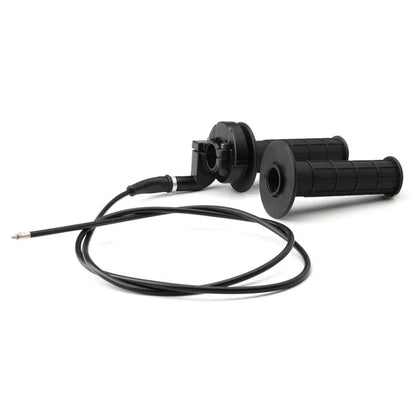 7/8" Motorcycle Black Handle Throttle Clamp Grip